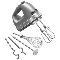 KitchenAid 9-Speed Hand Mixer (KHM926CU) - Contour Silver