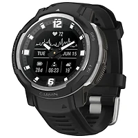 Garmin Instinct Crossover 45mm Bluetooth Multisport Smartwatch - Black