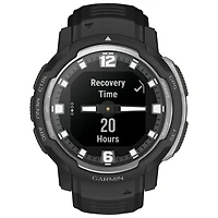 Garmin Instinct Crossover 45mm Bluetooth Multisport Smartwatch - Black