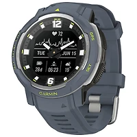 Garmin Instinct Crossover 45mm Bluetooth Multisport Smartwatch - Blue Granite