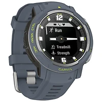 Garmin Instinct Crossover 45mm Bluetooth Multisport Smartwatch - Blue Granite