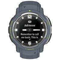 Garmin Instinct Crossover 45mm Bluetooth Multisport Smartwatch - Blue Granite