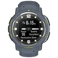 Garmin Instinct Crossover 45mm Bluetooth Multisport Smartwatch - Blue Granite