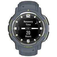 Garmin Instinct Crossover 45mm Bluetooth Multisport Smartwatch - Blue Granite