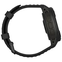 Montre intelligente multisport Bluetooth de 45 mm Instinct Crossover Solar Tactical Edition de Garmin - Noir