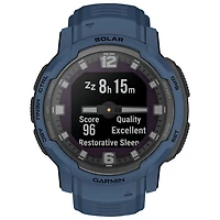 Montre intelligente multisport Bluetooth de 45 mm Instinct Crossover Solar de Garmin