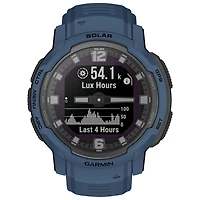 Montre intelligente multisport Bluetooth de 45 mm Instinct Crossover Solar de Garmin