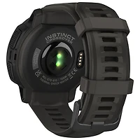 Montre intelligente multisport Bluetooth de 45 mm Instinct Crossover Solar de Garmin - Graphite