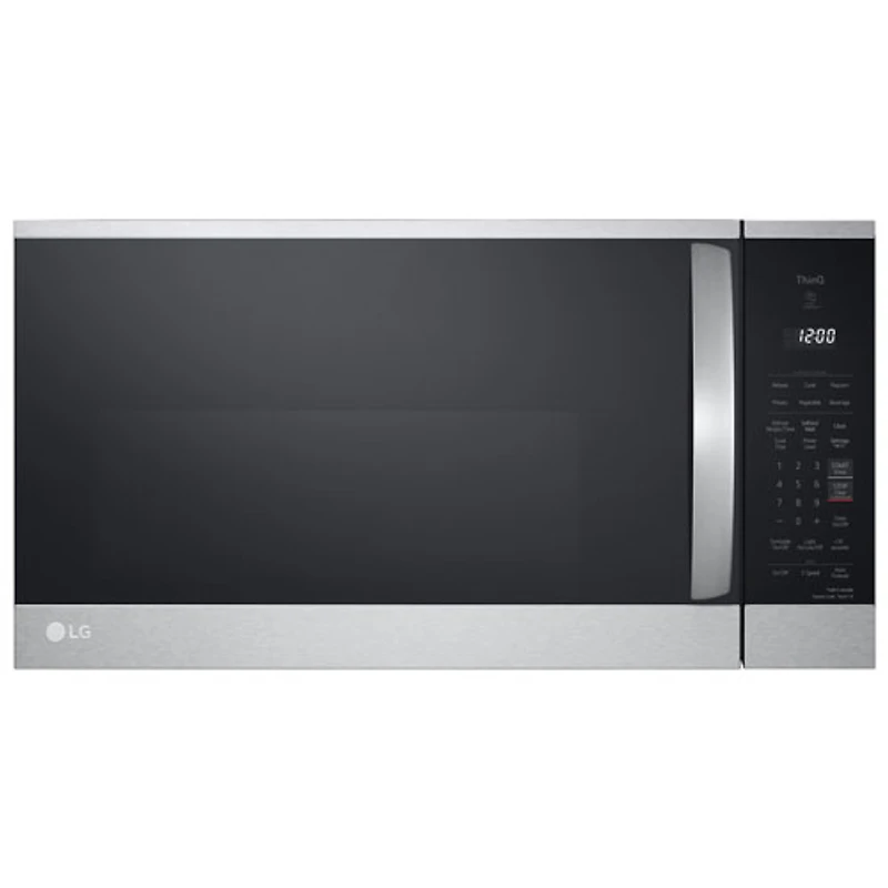 Four à micro-ondes à hotte intégrée avec EasyClean de LG - 1,8 pi³ - Acier inoxydable
