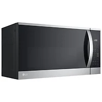 Four à micro-ondes à hotte intégrée avec EasyClean de LG - 1,8 pi³ - Acier inoxydable