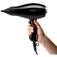 Sèche-cheveux en céramique 2400 W 3900 Healthy Ionic d'Elchim (EL3900HBKSL) - Noir/Argenté
