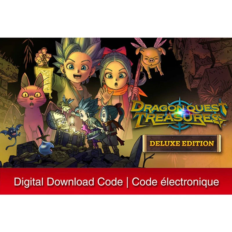 Dragon Quest Treasures édition de luxe (Switch) - Téléchargement numérique