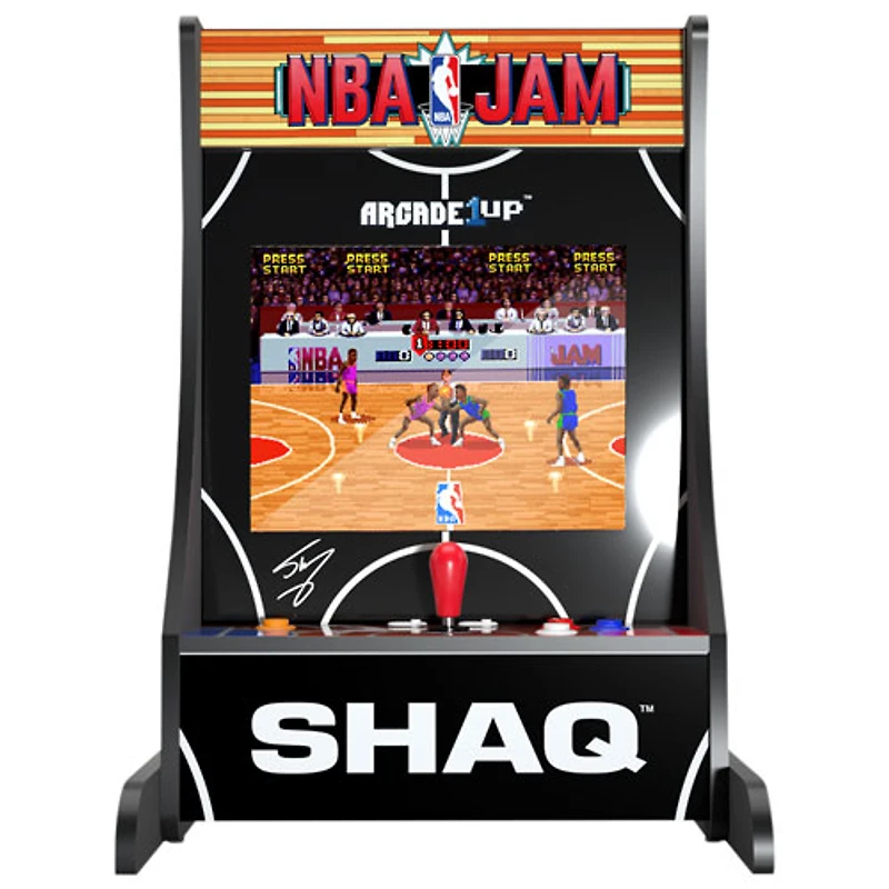 Borne d'arcade Partycade NBA Jam Shaq Edition d'Arcade1Up