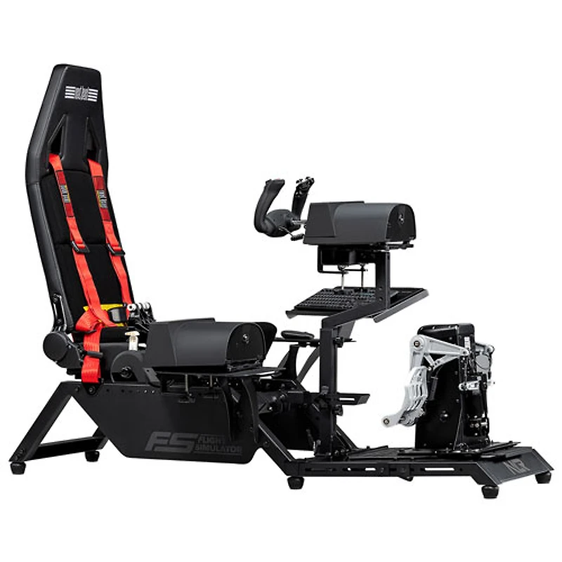 UNI Next Level Racing Flight Simulator Cockpit - Black