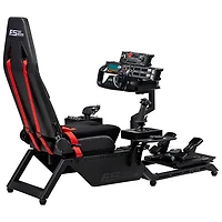 UNI Next Level Racing Flight Simulator Cockpit - Black