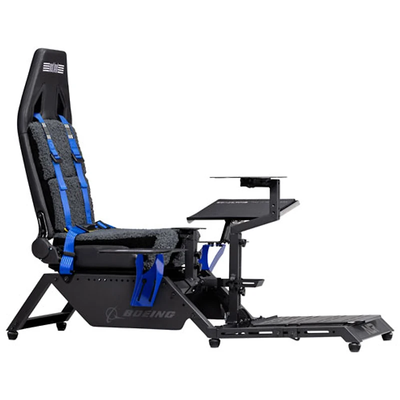 UNI Next Level Racing Boeing Commercial Edition Flight Simulator Cockpit - Black