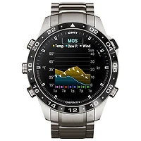 Montre GPS de 46 mm avec moniteur de fréquence cardiaque MARQ Aviator Gen 2 de Garmin - Noir