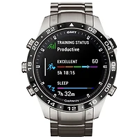 Montre GPS de 46 mm avec moniteur de fréquence cardiaque MARQ Aviator Gen 2 de Garmin - Noir