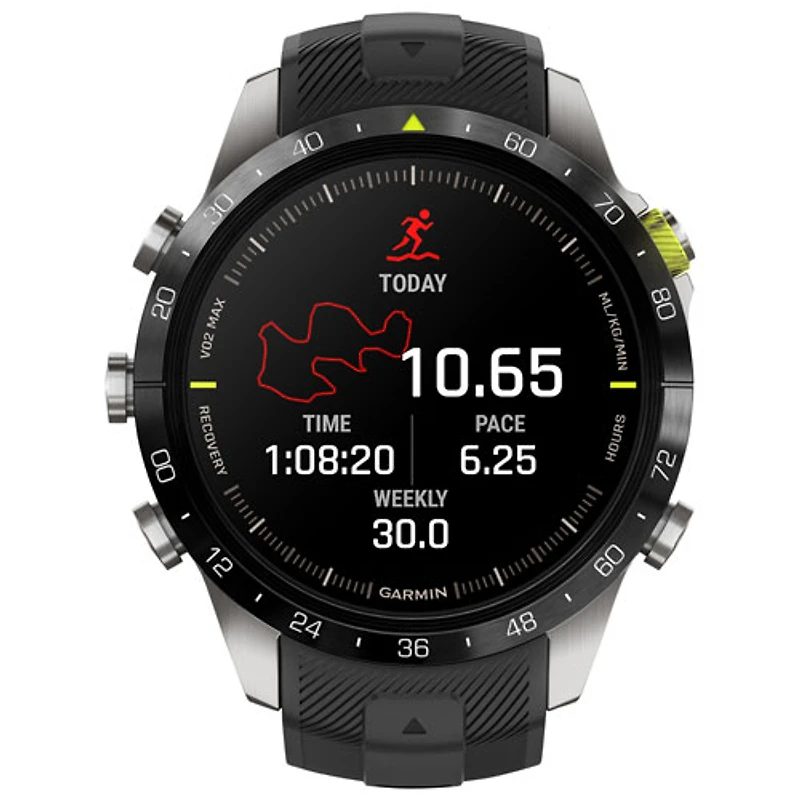 Montre intelligente multisport Bluetooth de 46 mm MARQ Athlete Gen 2 de Garmin - Noir