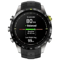Montre intelligente multisport Bluetooth de 46 mm MARQ Athlete Gen 2 de Garmin - Noir