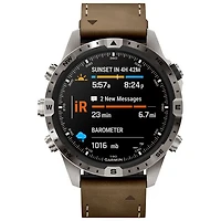 Garmin MARQ Adventurer Gen 2 46mm Bluetooth Multisport Smartwatch - Black