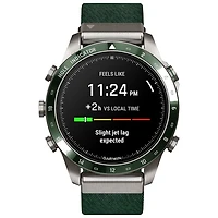 Garmin MARQ Golfer Gen 2 46mm GPS Bluetooth Golf Smartwatch - Pine Green