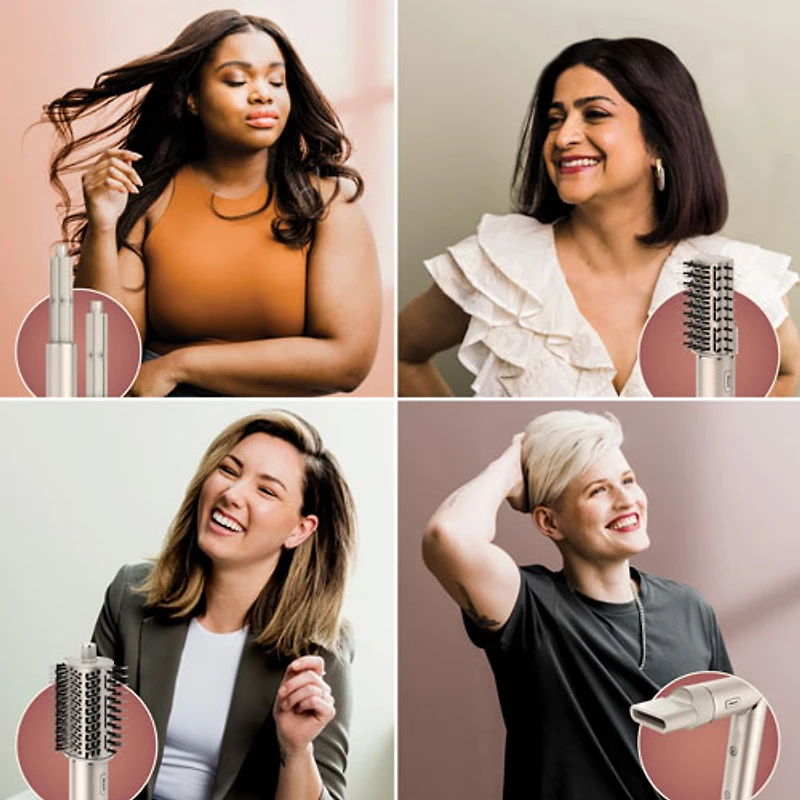 Fer à lisser Flexstyle Multi-Styler de Shark -Pierre