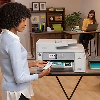 Imprimante à jet d'encre tout-en-un sans fil MFCJ5855DW de Brother avec INKvestment Tank