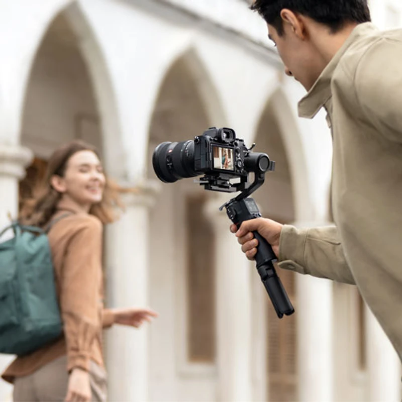 Stabilisateur à cardan à 3 axes RS 3 Mini de DJI - Noir