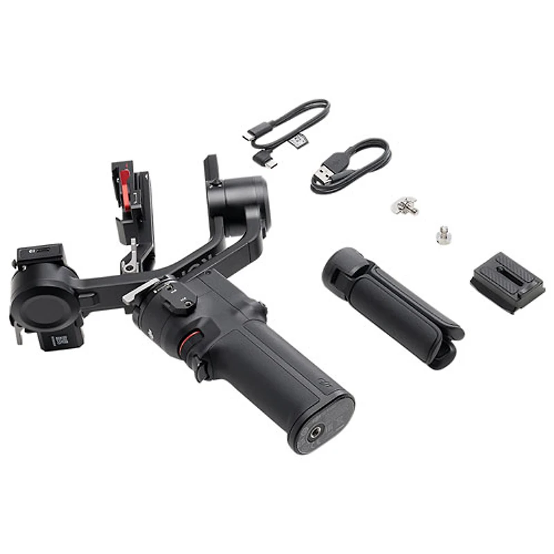 Stabilisateur à cardan à 3 axes RS 3 Mini de DJI - Noir