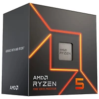 Processeur hexacoeur d'ordinateur de bureau 4 GHz Ryzen 5 7600 d'AMD