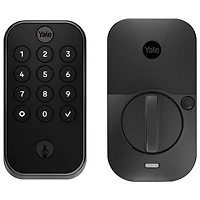 Serrure intelligente Wi-Fi Assure Lock 2 avec clé de Yale - Suède noir