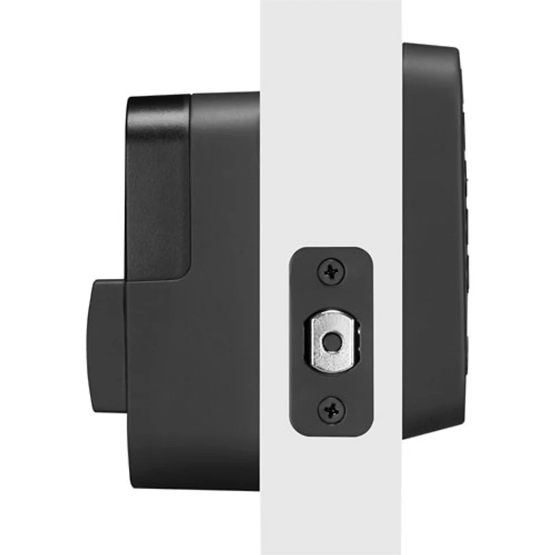 Serrure intelligente Wi-Fi Assure Lock 2 avec clé de Yale - Suède noir