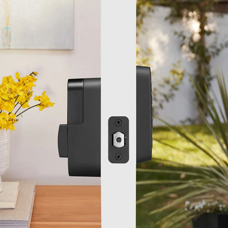 Serrure intelligente Wi-Fi Assure Lock 2 avec clé de Yale - Suède noir