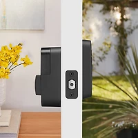 Serrure intelligente Wi-Fi Assure Lock 2 avec clé de Yale - Suède noir