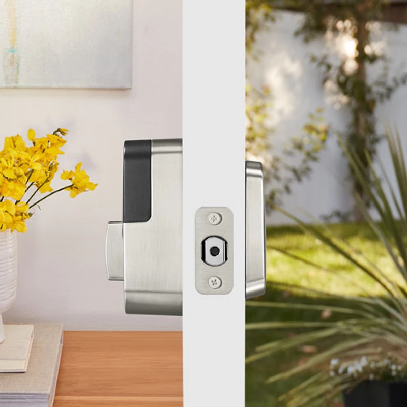Serrure intelligente Bluetooth à écran tactile Assure Lock 2 de Yale - Nickel satiné
