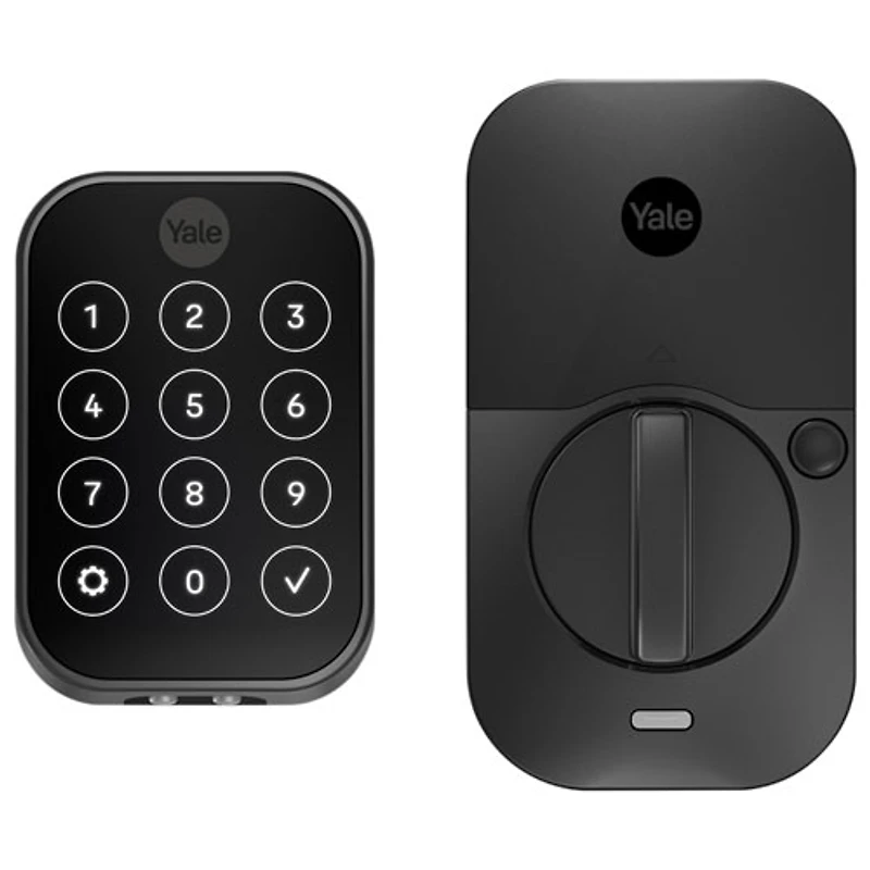 Yale Assure Lock 2 Touchscreen Bluetooth Smart Lock - Black Suede