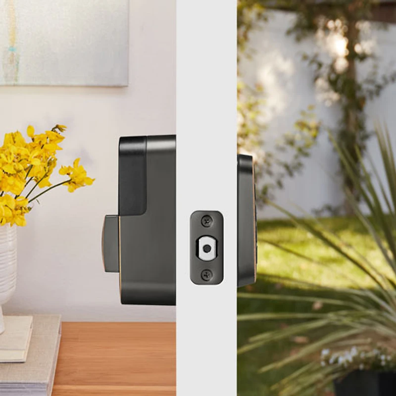 Serrure intelligente Bluetooth Assure Lock 2 avec pavé numérique de Yale - Bronze huilé