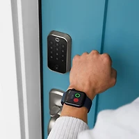 Serrure intelligente Wi-Fi Assure Lock 2 avec clé de Yale - Nickel satiné
