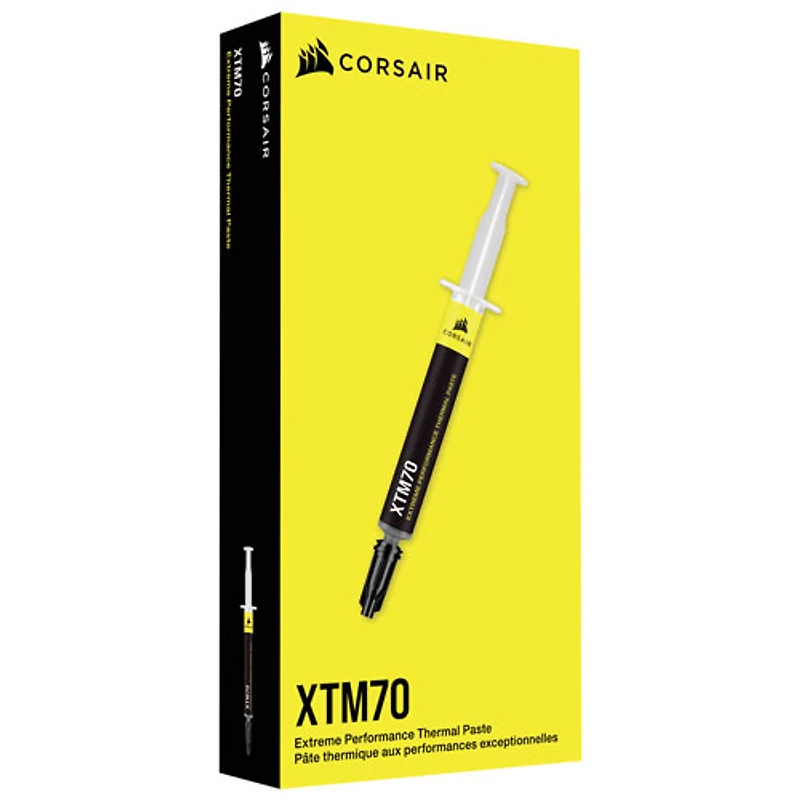 Pâte thermique très haute performance XTM70 de Corsair pour processeurs