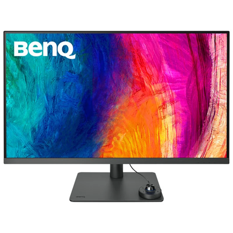 Moniteur DEL IPS Ultra HD 4K 60 Hz de 31,5 po DesignVue de BenQ avec temps de réponse de 5 ms gris à gris (PD3205U)