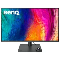 Moniteur DEL IPS Ultra HD 4K 60 Hz de 31,5 po DesignVue de BenQ avec temps de réponse de 5 ms gris à gris (PD3205U)