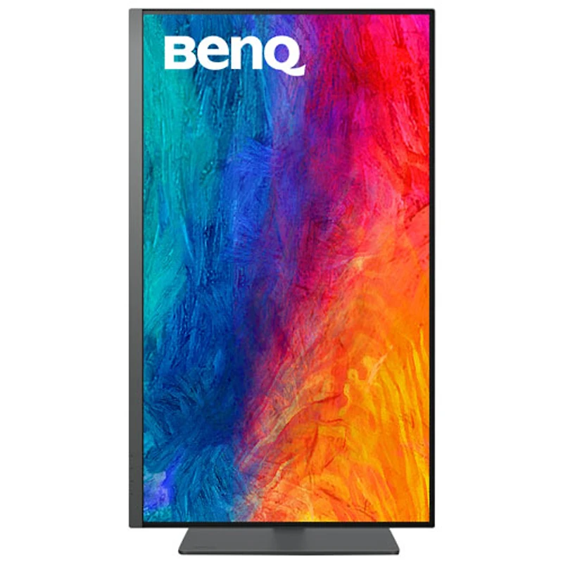 Moniteur DEL IPS Ultra HD 4K 60 Hz de 31,5 po DesignVue de BenQ avec temps de réponse de 5 ms gris à gris (PD3205U)