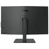Moniteur DEL IPS Ultra HD 4K 60 Hz de 31,5 po DesignVue de BenQ avec temps de réponse de 5 ms gris à gris (PD3205U)
