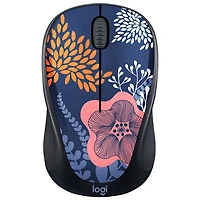 Logitech Design Collection Wireless Optical Mouse - Forest Floral