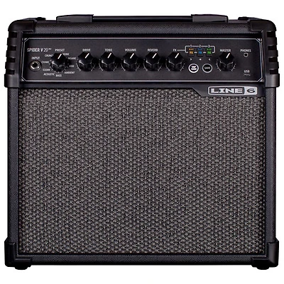 Amplificateur combiné pour guitare de 20 W Spider V20 MkII de Line 6