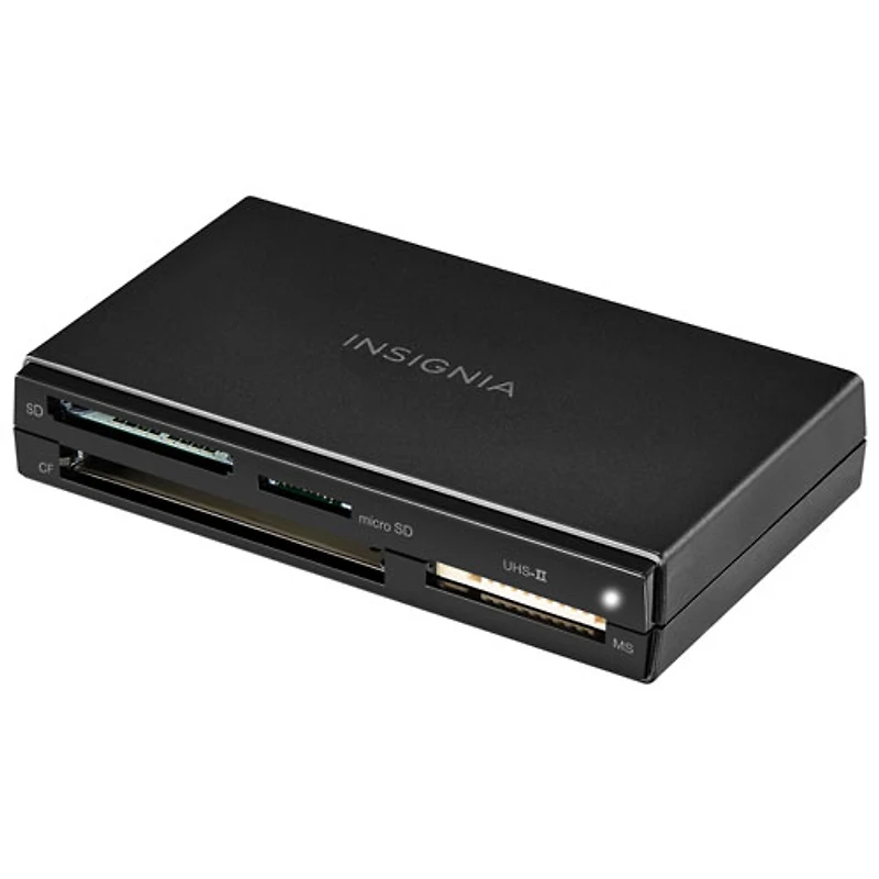 Lecteur de cartes mémoire multiples USB 3.0 d'Insignia - Exclusivité de Best Buy