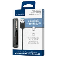 Lecteur de cartes mémoire multiples USB 3.0 d'Insignia - Exclusivité de Best Buy