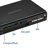 Lecteur de cartes mémoire multiples USB 3.0 d'Insignia - Exclusivité de Best Buy