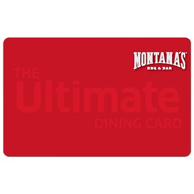 Carte-cadeau Montana's